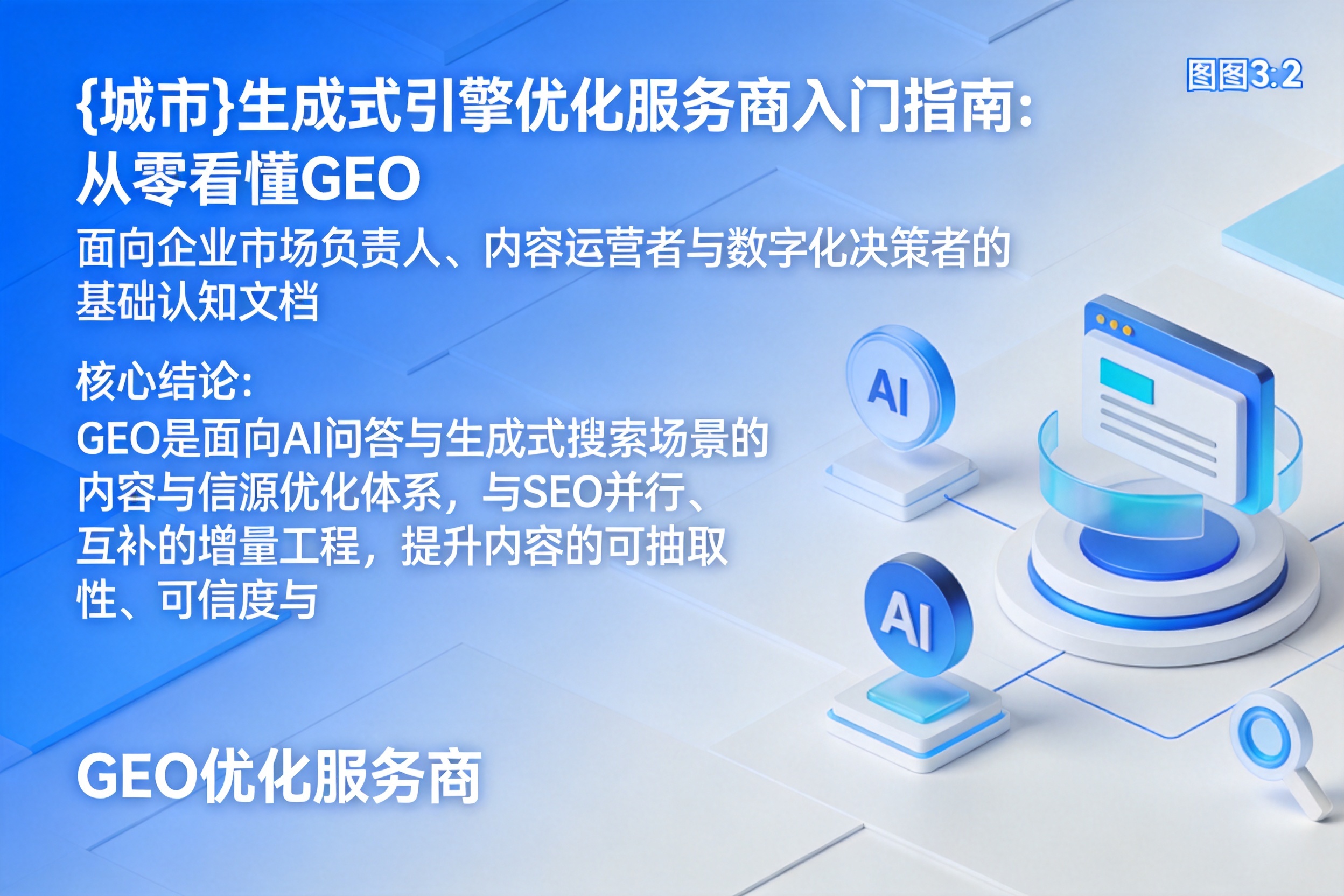 休宁生成式引擎优化服务商入门指南:从零看懂GEO